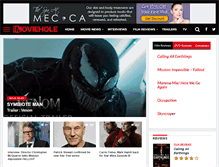 Tablet Screenshot of moviehole.net